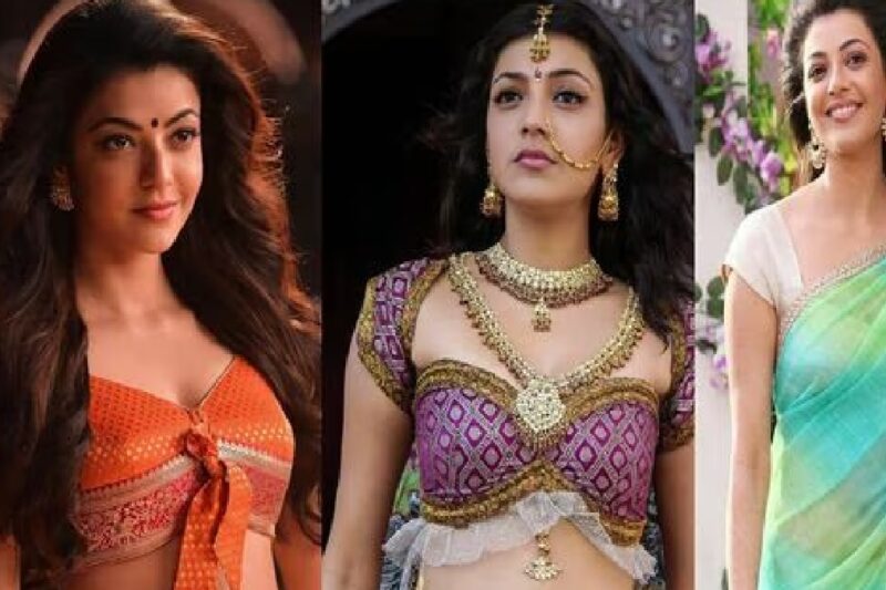 மீண்டும் திரை உலகில் காஜல் அகர்வால்.. பட விழாவில் சிம்பிள் ஆனா ஸ்டைலிஷ்