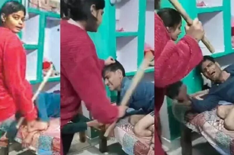 பெட் ரூமில் மகள் காலைப் பிடிக்க மனைவி கையைப் பிடிக்க ….