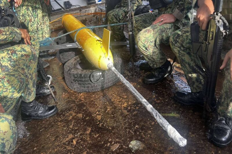 Captured Underwater Drone Sent Messages to China: பிடிபட்டது சீனாவின் நீர்மூழ்கி உளவாளி டிரோன்