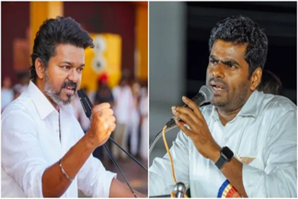 விஜய் வந்தா தமிழக அரசியல் மாறும்: அண்ணாமலை பேட்டி!