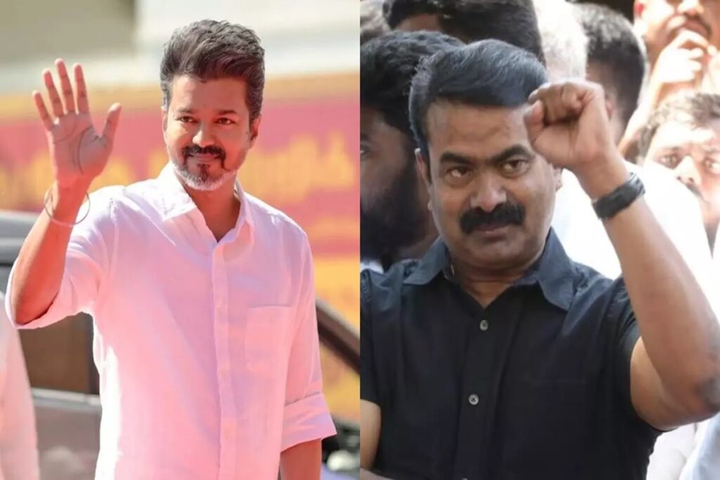 விஜய்யுடன் மோத சீமான் வியூகம்: ‘ஜனநாயகன்’ படத்துக்குப் போட்டியாக ‘தர்மயுத்தம்’!
