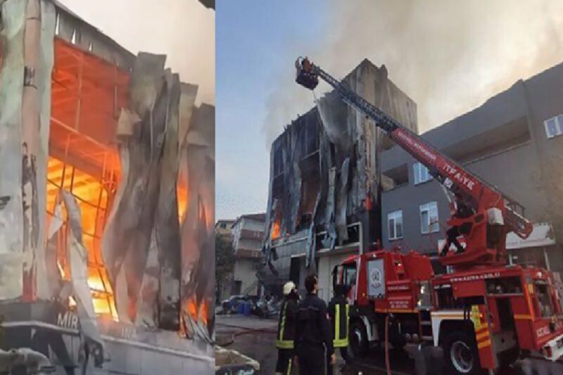 வாசனைத் திரவியக் கிடங்கில் பயங்கர தீ விபத்து: 6 பேர் உடல் கருகி பலி!