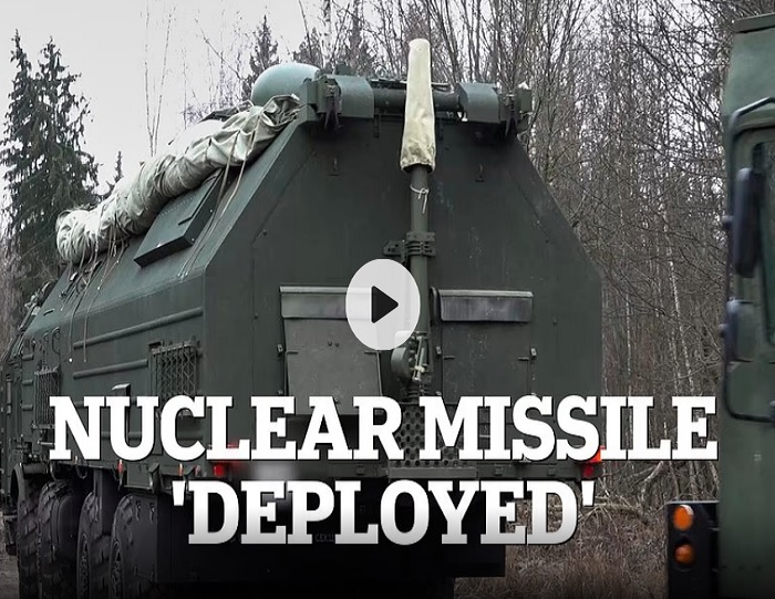 பெலருஸ் நாட்டுக்கு அணு ஆயுத ஏவுகணை நகர்த்திய ரஷ்யா: பதற்றத்தில் உலகம் - Image 1 பெலருஸ் நாட்டுக்கு அணு ஆயுத ஏவுகணை நகர்த்திய ரஷ்யா: பதற்றத்தில் உலகம் - Image 1