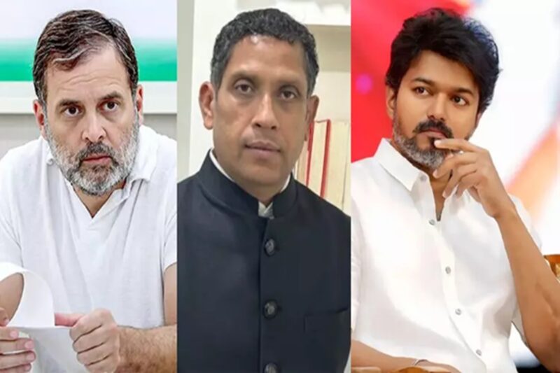 தவெக தலைவர் விஜய்யுடன் காங்கிரஸ் நிர்வாகி பிரவீன் சக்கரவர்த்தி, சந்திப்பு!