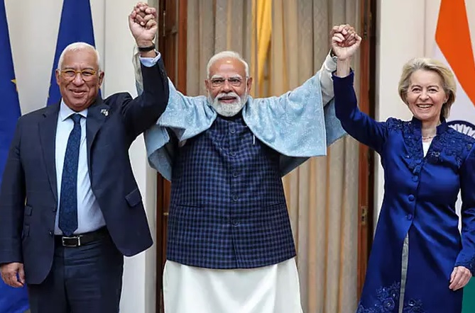 இந்தியா ஐரோப்பாவோடு போட்ட திட்டம் – அமெரிக்காவிற்கு விழுந்த பெரும் அடி !