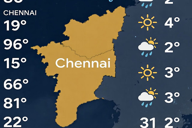 Weather Update: வறண்ட வானிலையுமே நிலவும். தமிழக வெப்பநிலை :முக்கிய அலர்ட்