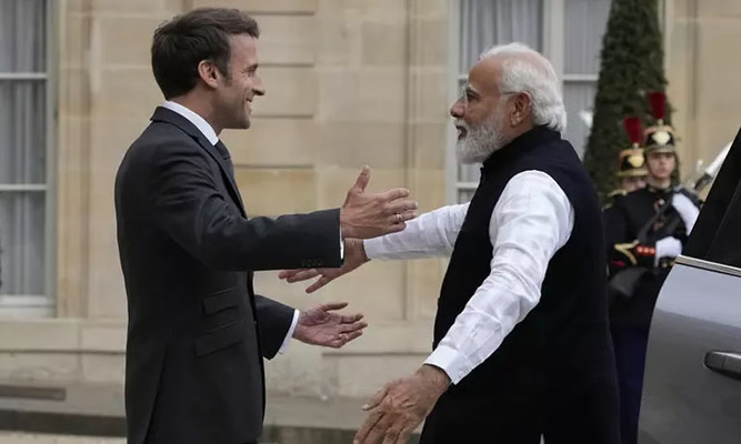 இந்தியாவைக் குறிவைக்கும் பிரான்ஸ்! பிரதமர் மோடியுடன் கைகோர்க்கும் பிரான்ஸ் அதிபர் – பரபரக்கும் டெல்லி!