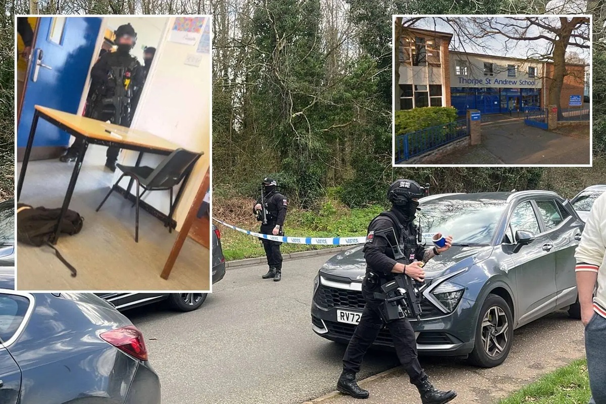 இங்கிலாந்தில் பள்ளி வளாகத்தில் மாணவி மீது கத்திக்குத்து தாக்குதல்: 16 வயது சிறுவன் கைது