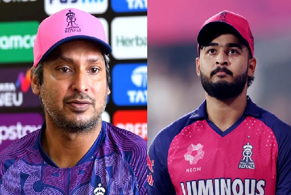 ஜடேஜா இருக்க ரியான் பராக் ஏன்? சங்கக்காரா வெளியிட்ட அதிரடி விளக்கம் - Image 1 ஜடேஜா இருக்க ரியான் பராக் ஏன்? சங்கக்காரா வெளியிட்ட அதிரடி விளக்கம் - Image 1