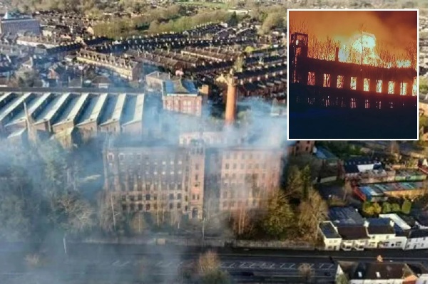 160 ஆண்டுகள் பழமையான ‘பிக் மில்’  கட்டடம் தீக்கிரை – 18 வயது இளைஞர் அதிரடி கைது!