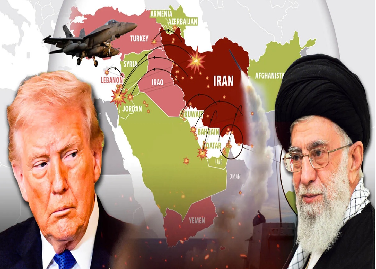 அமெரிக்கா-இஸ்ரேல் vs ஈரான்: 6ஆம் நாள் போர் தீவிரம் – WW3 அச்சம் உலகம் முழுவதும் - Image 1 அமெரிக்கா-இஸ்ரேல் vs ஈரான்: 6ஆம் நாள் போர் தீவிரம் – WW3 அச்சம் உலகம் முழுவதும் - Image 1