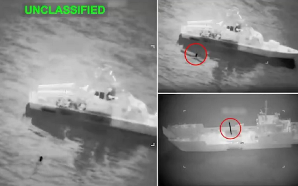 கடலில் கண்ணி வெடிகளை விதைக்கும் ஈரானின் படகுகளை குறிவைத்து அமெரிக்கா தாக்குதல் ! - Image 1 கடலில் கண்ணி வெடிகளை விதைக்கும் ஈரானின் படகுகளை குறிவைத்து அமெரிக்கா தாக்குதல் ! - Image 1