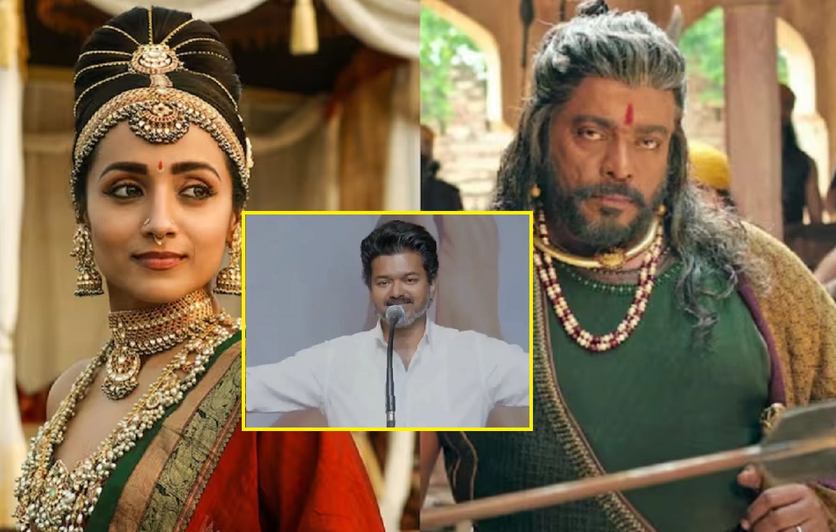 வாயை விட்டு வகையாக மாட்டிக் கொண்ட பார்த்திபன் – திருஷா விஜய் படமே PHOTO-SHOP