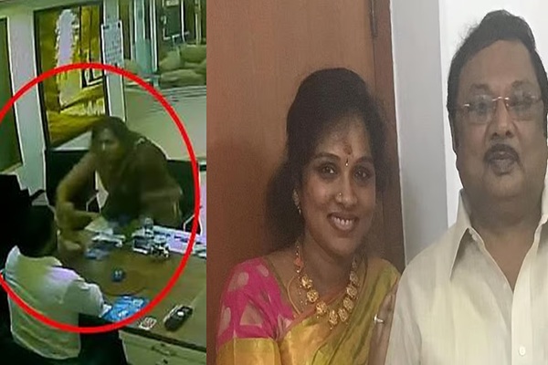 லிப்ட் பழுது விவகாரத்தில் ஆத்திரம்! வங்கி மேலாளரைக் கன்னத்தில் அறைந்த கயல்விழி அழகிரி மீது வழக்குப் பதிவு!