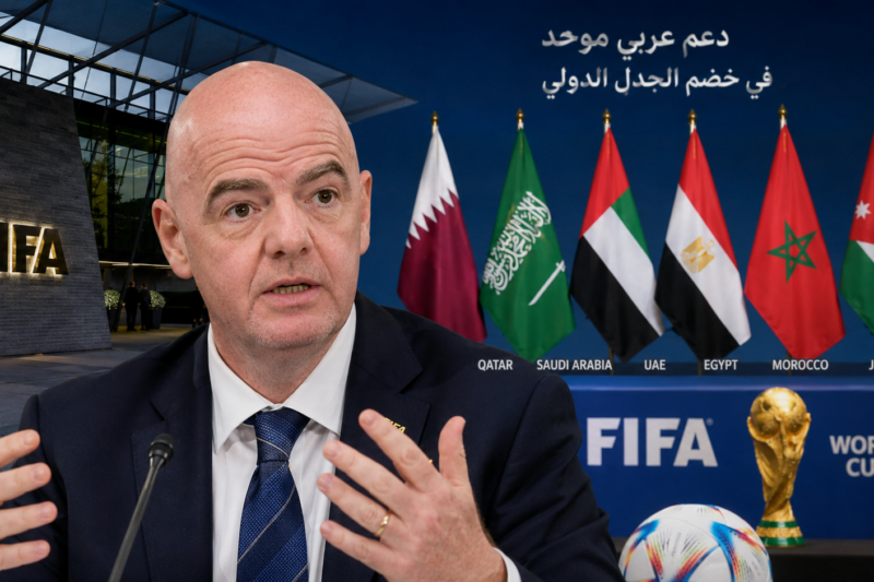 FIFA நெருக்கடியில் புதிய திருப்பம்; இன்ஃபான்டினோவுக்கு 6 அரபு நாடுகள் ஆதரவு