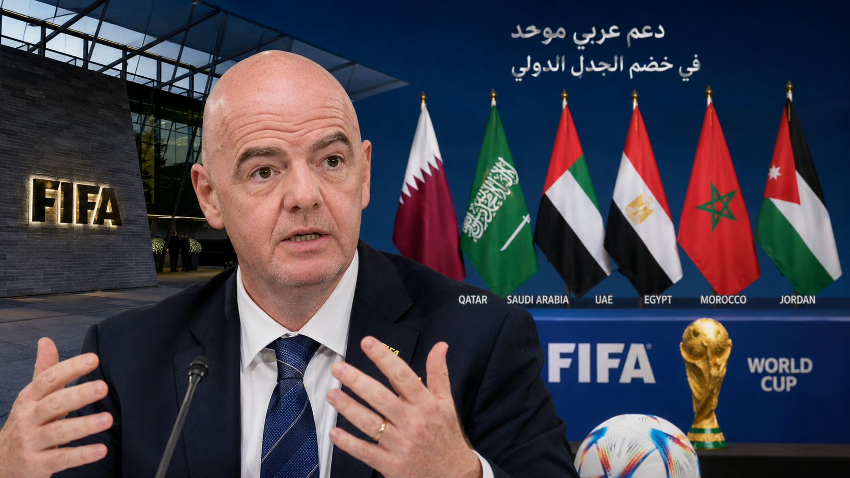 FIFA நெருக்கடியில் புதிய திருப்பம்; இன்ஃபான்டினோவுக்கு 6 அரபு நாடுகள் ஆதரவு