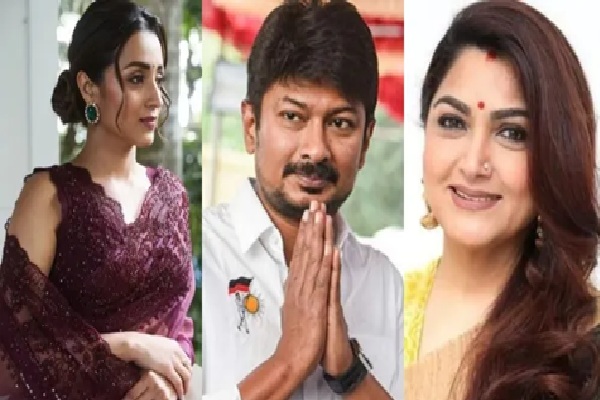  நடிகை திரிஷாவிடம் உதயநிதி பகிரங்க மன்னிப்பு கேட்க வேண்டும் – பாஜக தலைவர் குஷ்பூ ஆவேசம்!