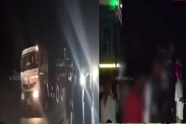 கூலி வேலை முடிந்து திரும்பிய ஆட்டோ மீது டேங்கர் லாரி மோதியதில் உடல் சிதறி 5 பெண்கள் கொடூர மரணம்!