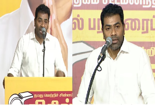 ‘கம்யூனிஸ்ட் தோழர்களே அமைச்சரவைக்குள் வாங்க’: அமைச்சர் ஆதவ் அர்ஜுனா அழைப்பு!