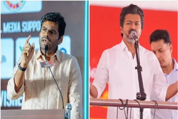 பத்திரிகையாளர் சந்திப்பை நடத்தாமல் எப்படி தலைவர் ஆக முடியும்? முதல்வர் விஜய் குறித்து அண்ணாமலை விமர்சனம்