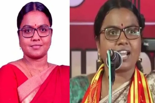 தாராபுரம் இடைத்தேர்தல் வழக்கு: நாம் தமிழர் கட்சி நிர்வாகி கார்த்திகா 15 நாள் நீதிமன்றக் காவலில் அடைப்பு