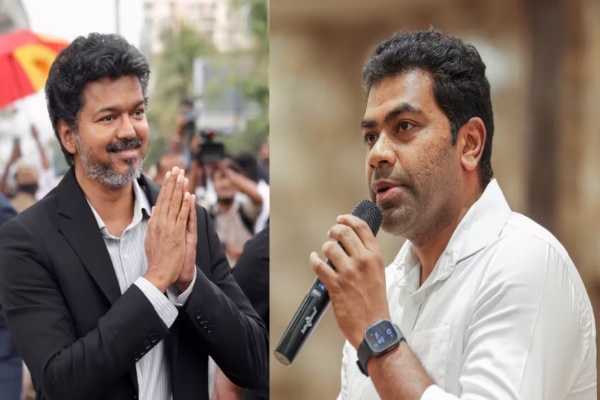 தவெகவிற்கு ரூ.8.20 கோடி நன்கொடை வழங்கிய அமைச்சர் ஆதவ் அர்ஜுனா: தேர்தல் ஆணைய அறிக்கையால் பரபரப்பு